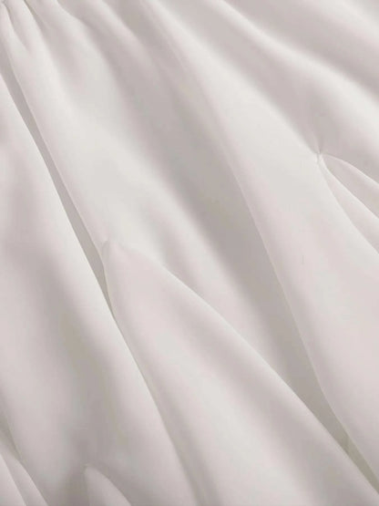 Elastic Waist Ruffled Hem Skirt WESTCLOSET