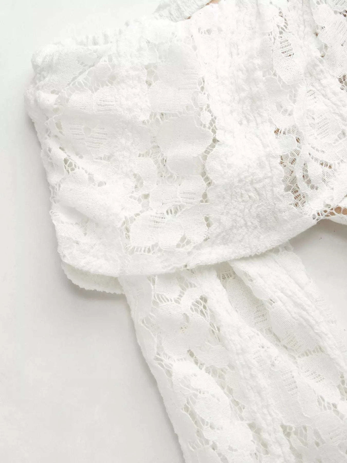 Off-Shoulder Lace Blouse WESTCLOSET