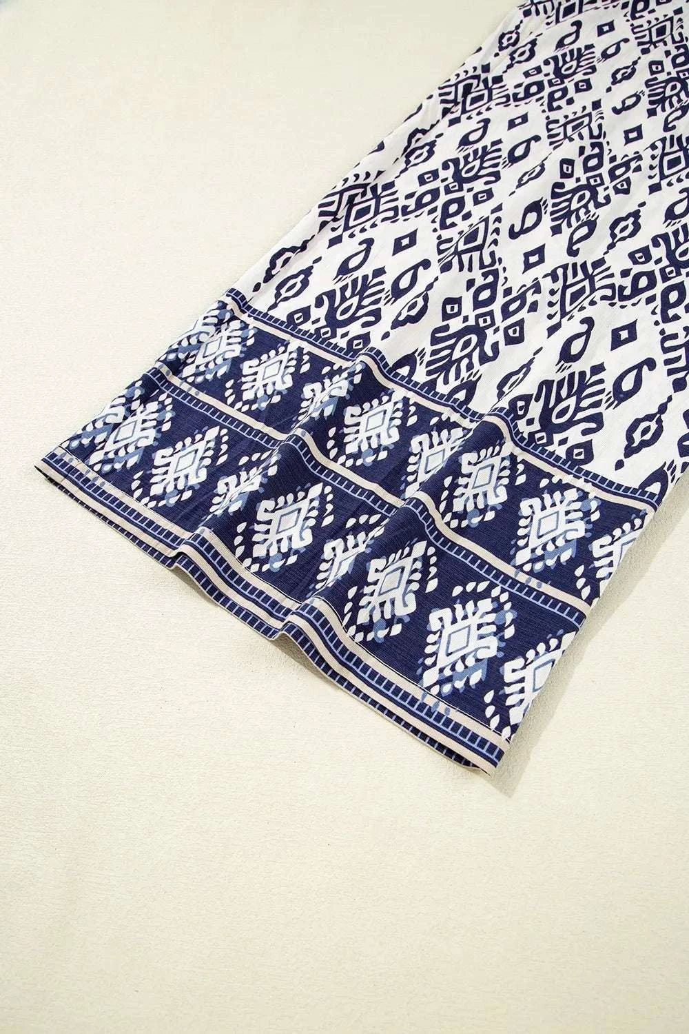 Bohemian Print Wide Leg Jumpsuit WESTCLOSET