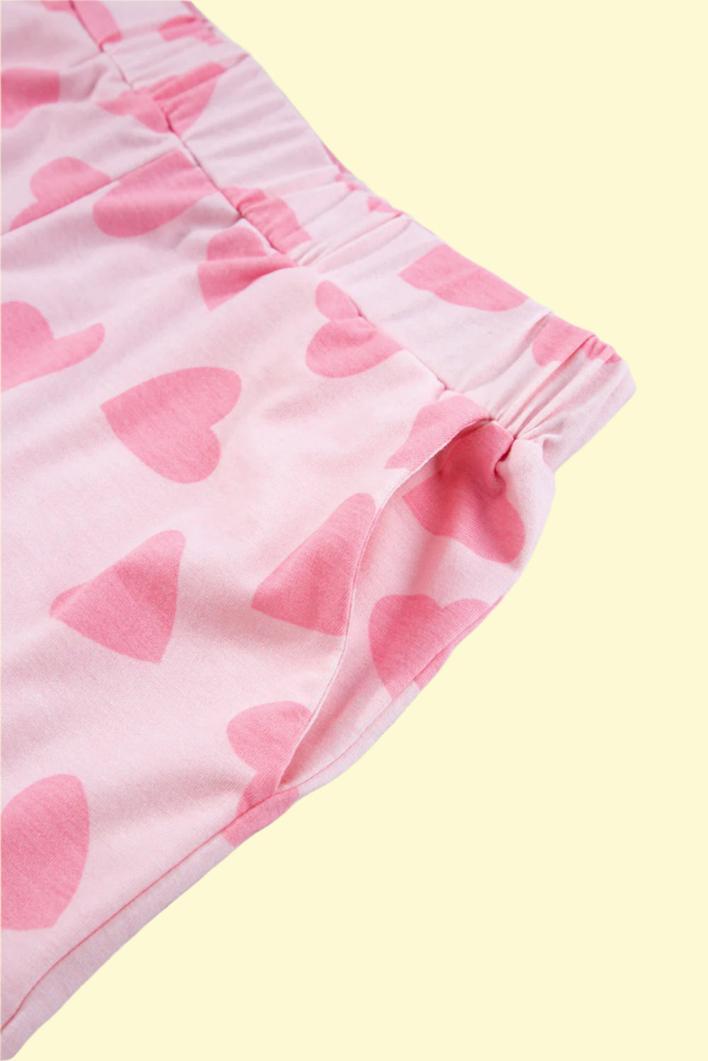 Chic long sleeve and shorts sleepwear set