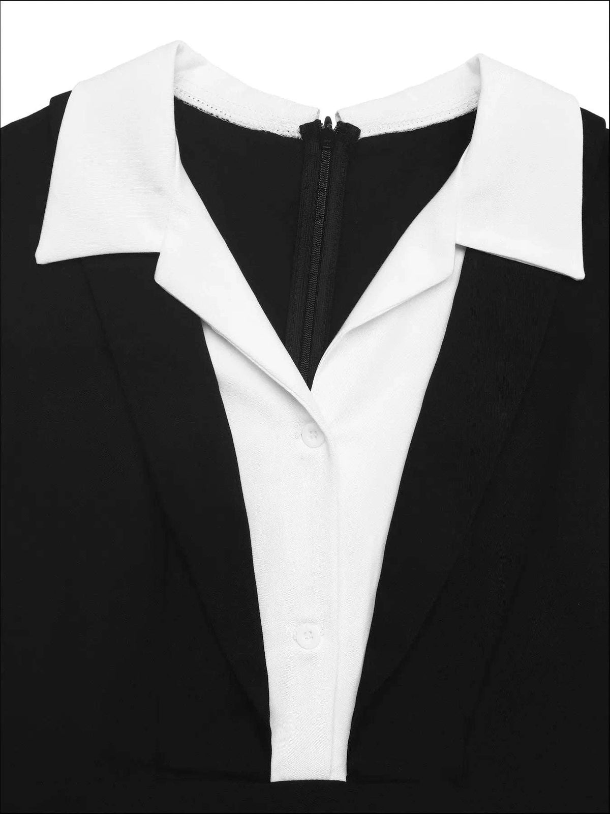 Close-up fabric detail of women wide leg jumpsuit