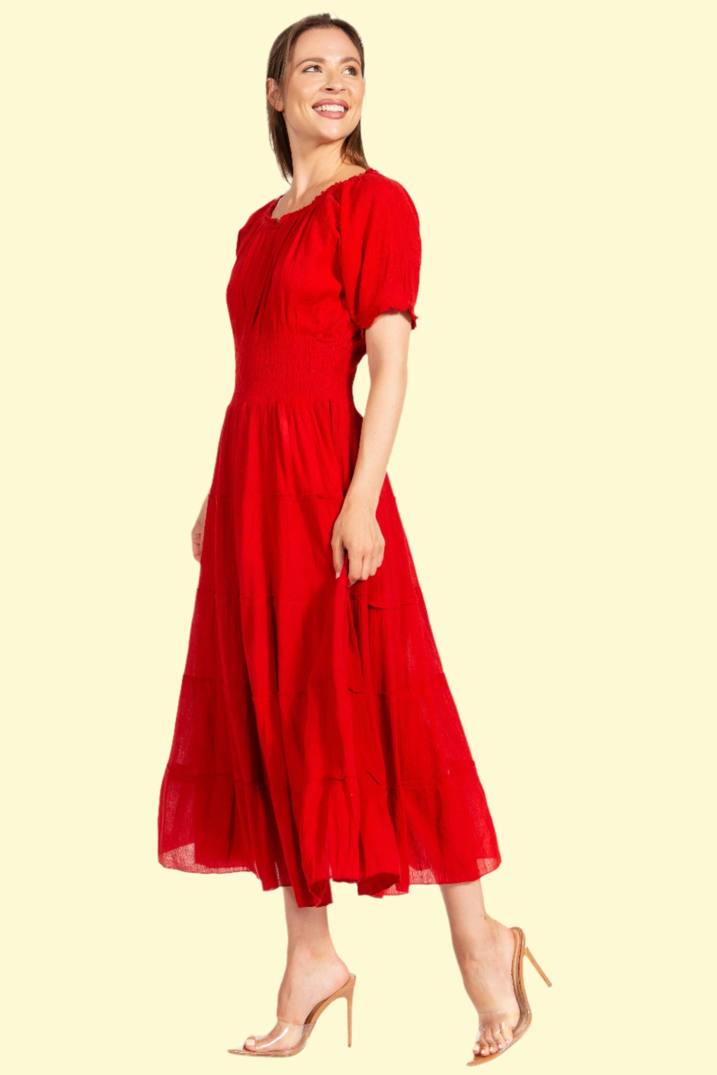 Burgundy Dress for all occasion