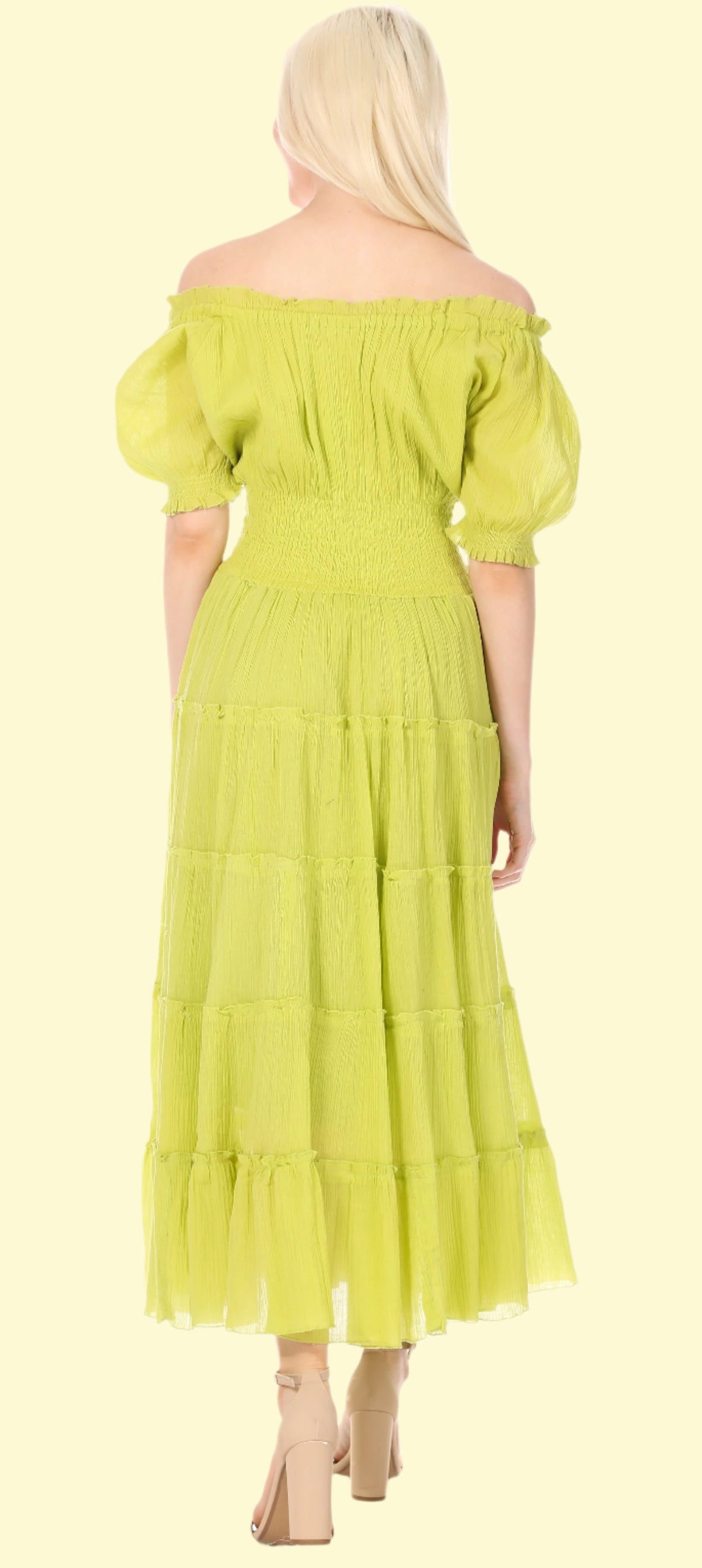 Solid Color Dress