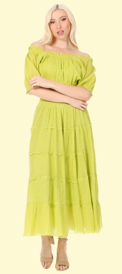 Smocked Waist Dress