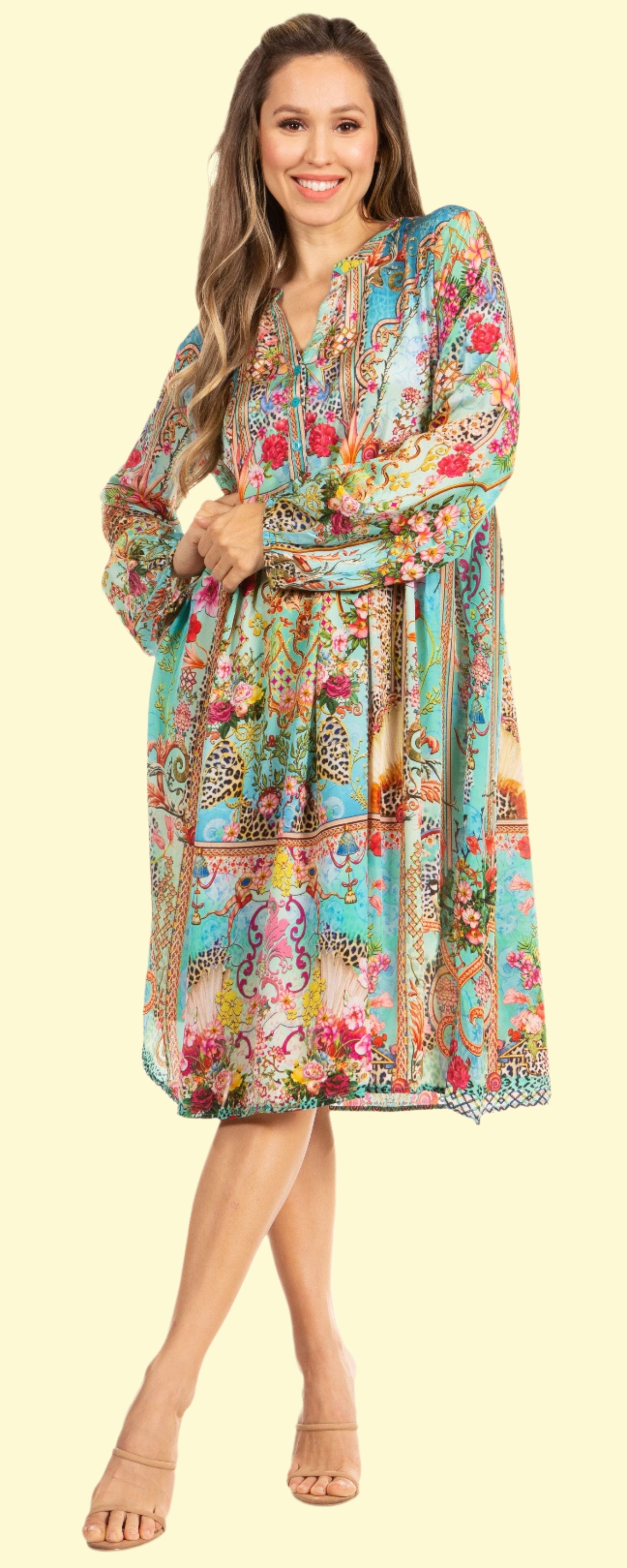 Trendy Floral Dress