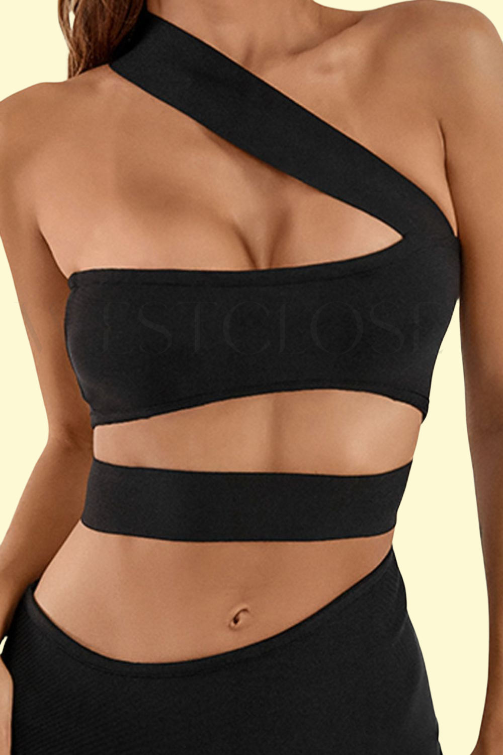 Enigmatic black maxi dress by WestCloset