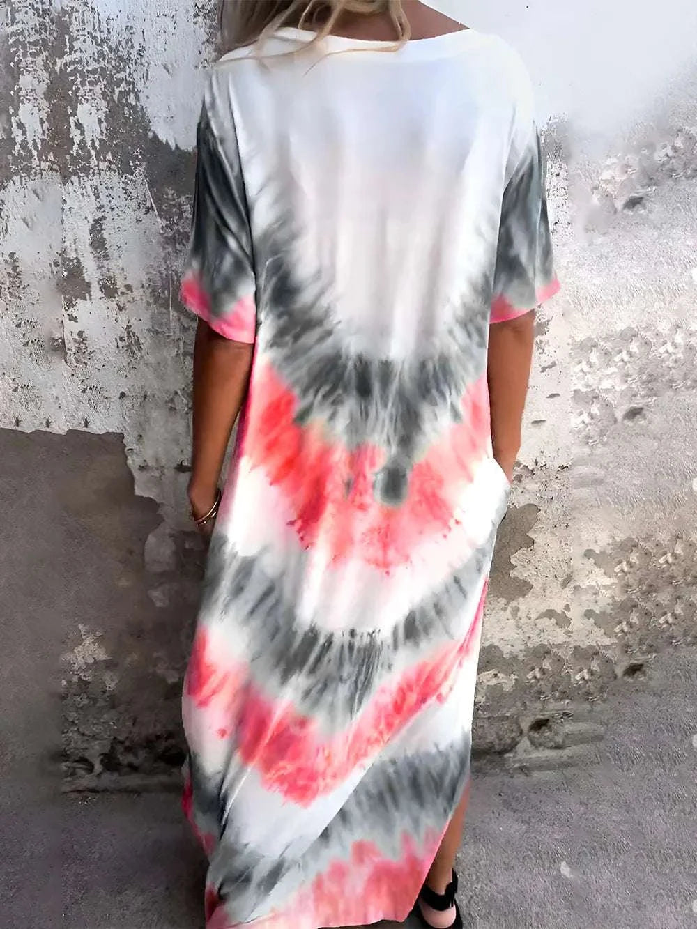 Everyday wear tie dye dress for women WestCloset