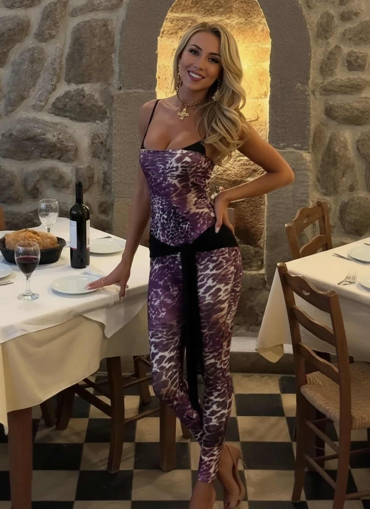 Fashionable multicolor jumpsuit for women online