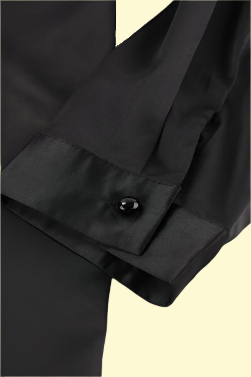 Feminine notched neck ruffle shirt for stylish women