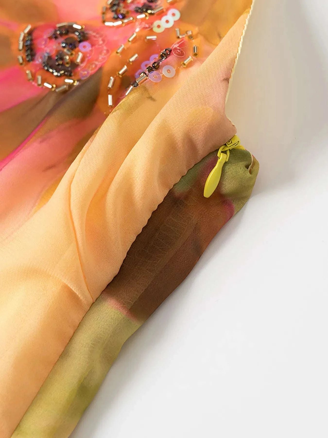 Lined sequin party dress with comfortable fit