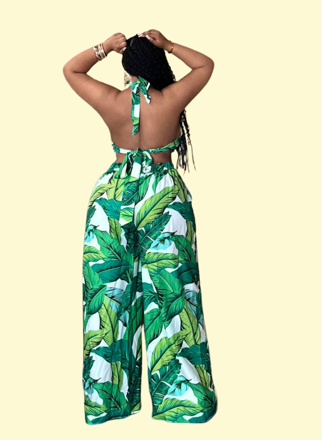 Plus Size Boho Summer Lounge Set