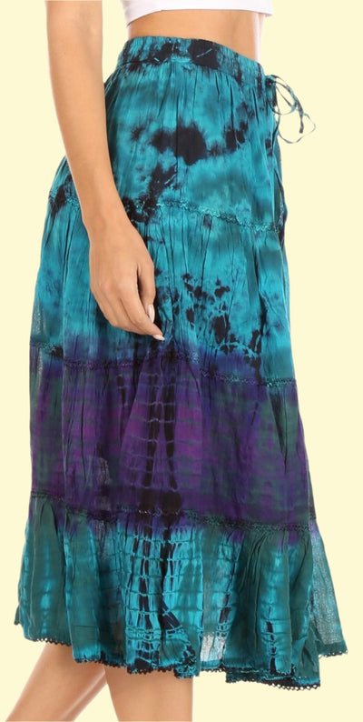 Vibrant Color skirt by WestCloset