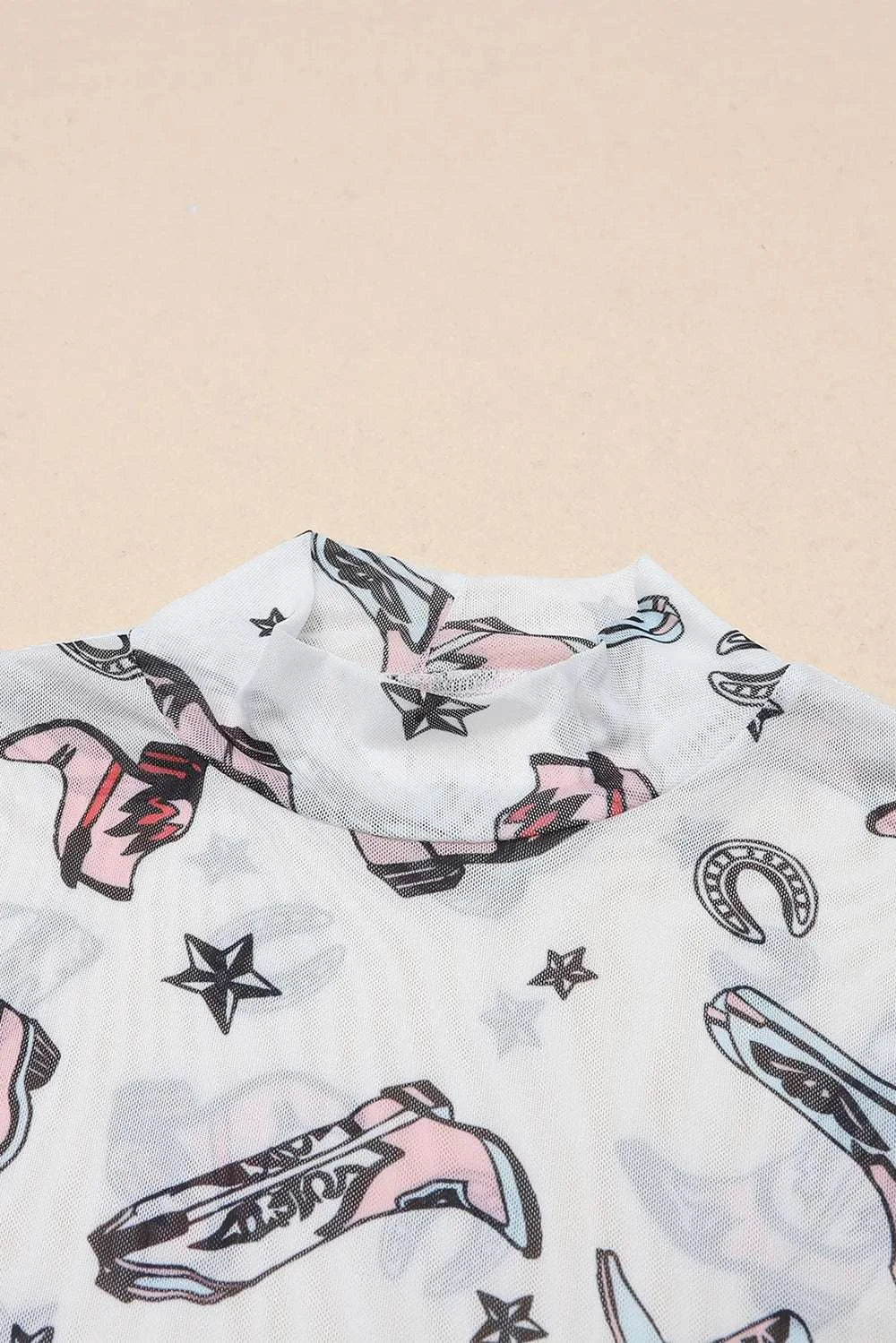 Stylish mock neck bodysuit for everyday wear