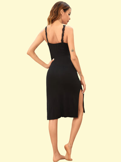 Sultry V-neck nightwear for women