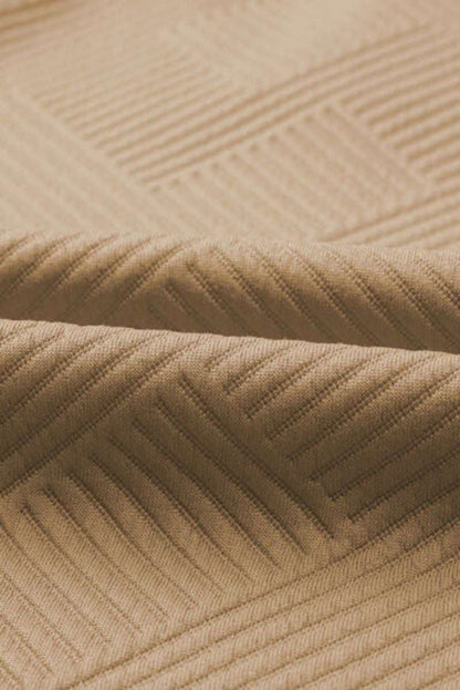 Tan Textured Outfit Set for Women by WestCloset