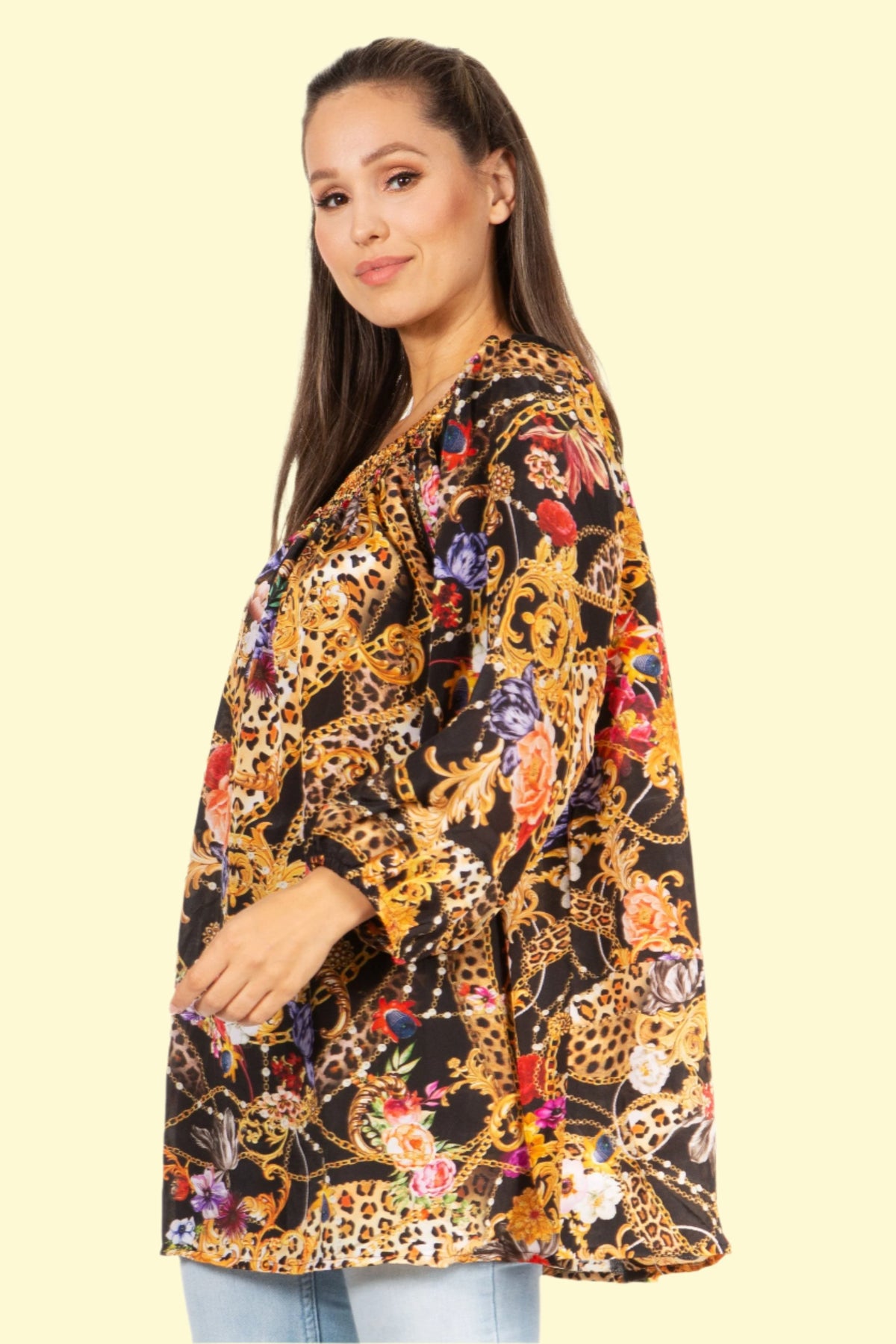 smock neckline by WestCloset
