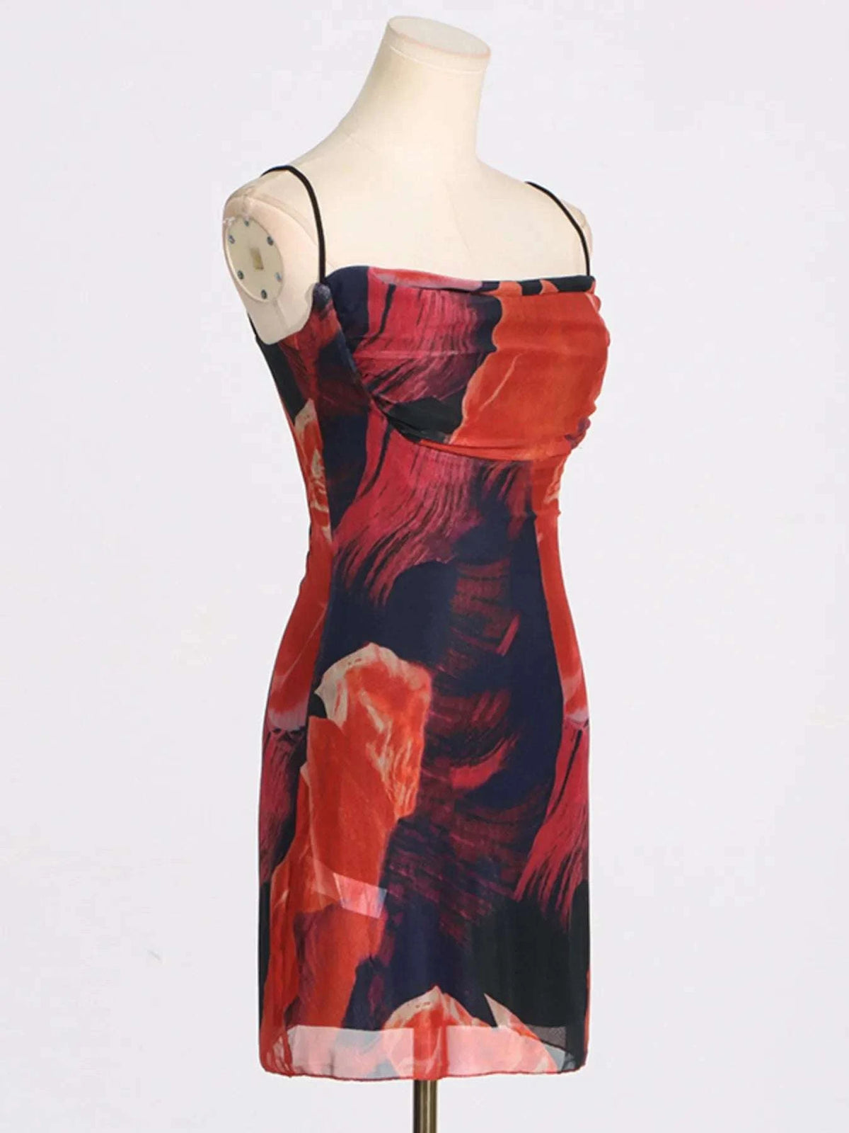 Trend-led cowl neck dress for women