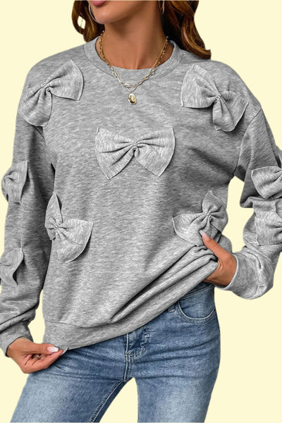 WestCloset Bow Sweatshirt for Women