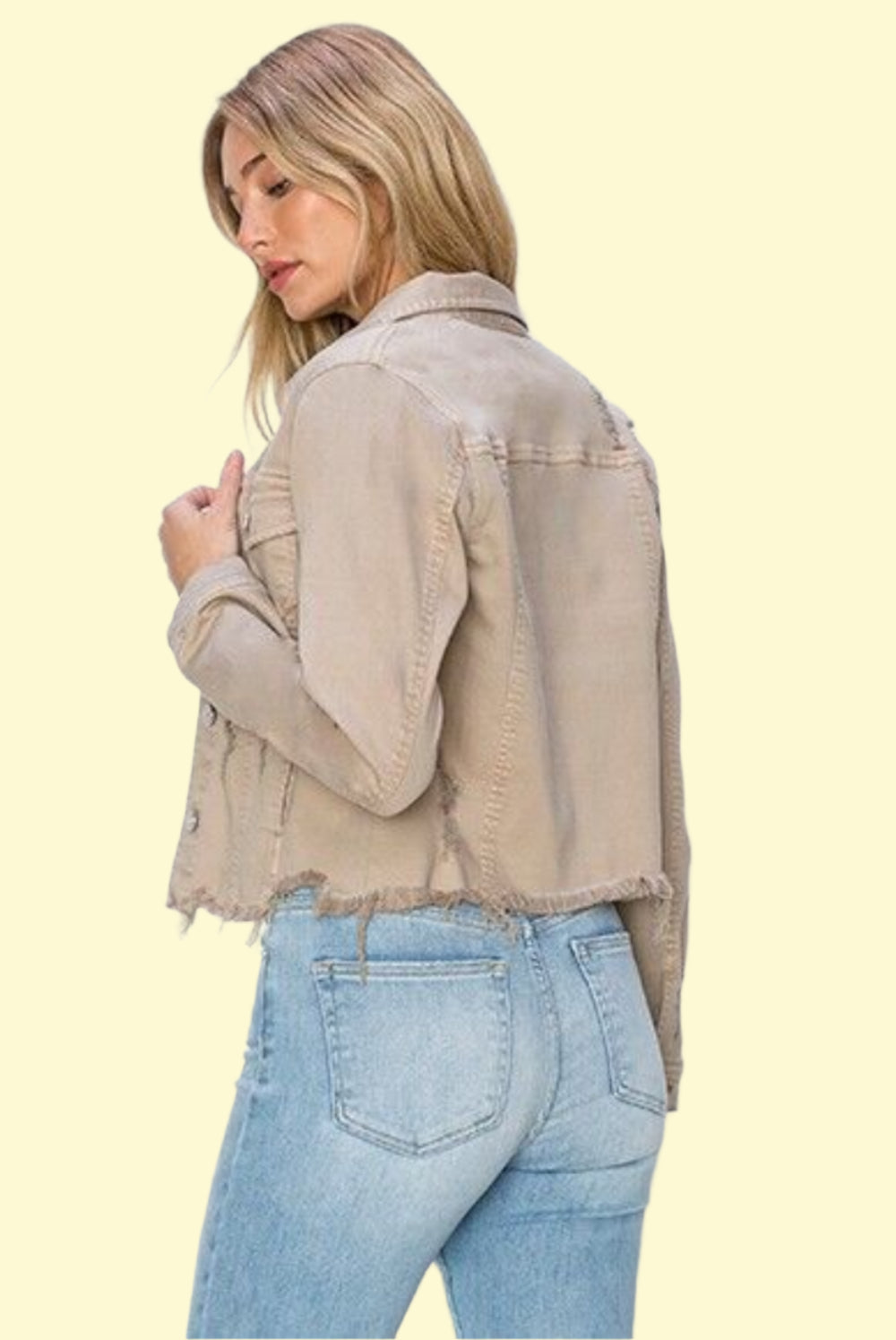 WestCloset Street Chic Cropped Jacket