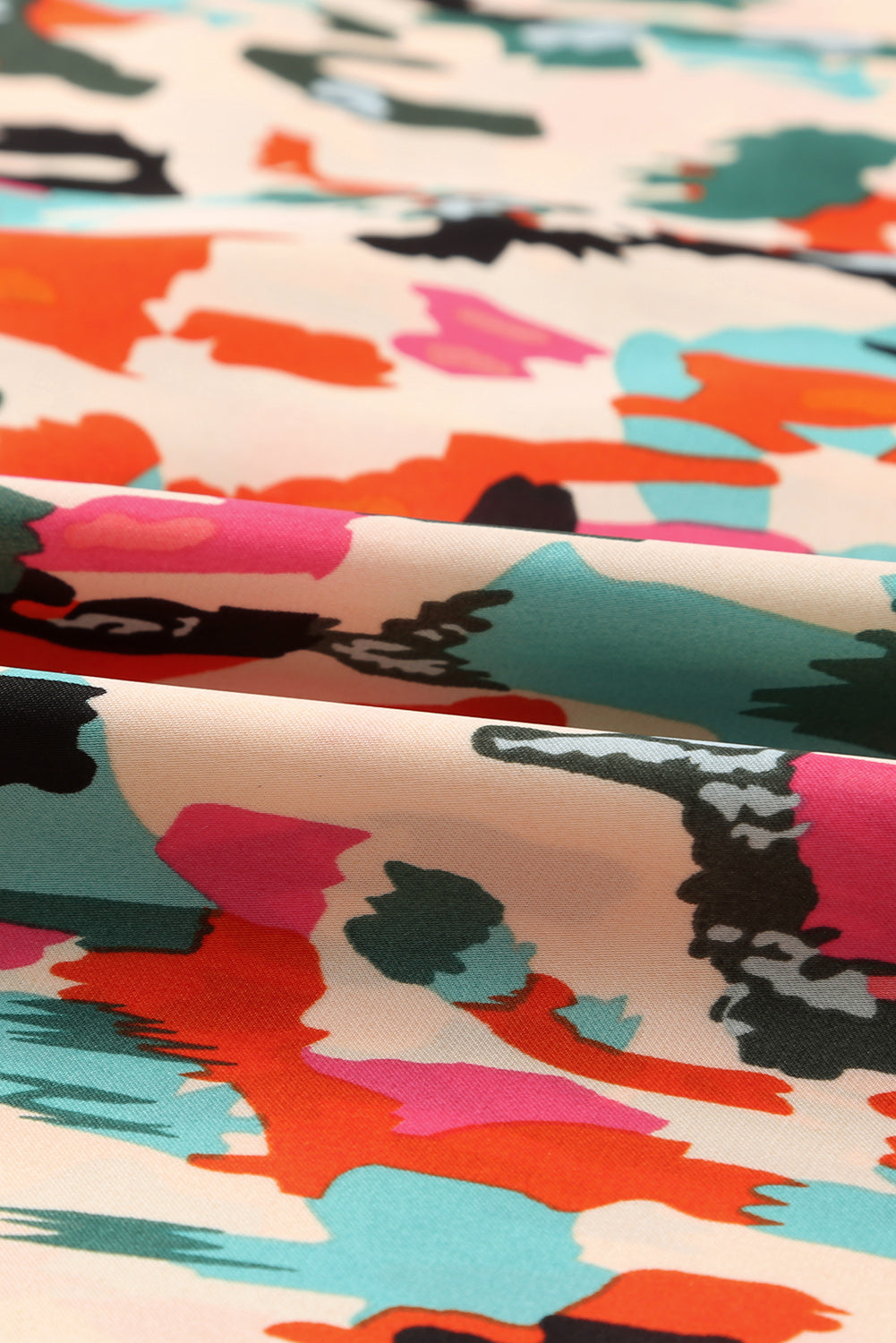 WestCloset bold print button-down blouse