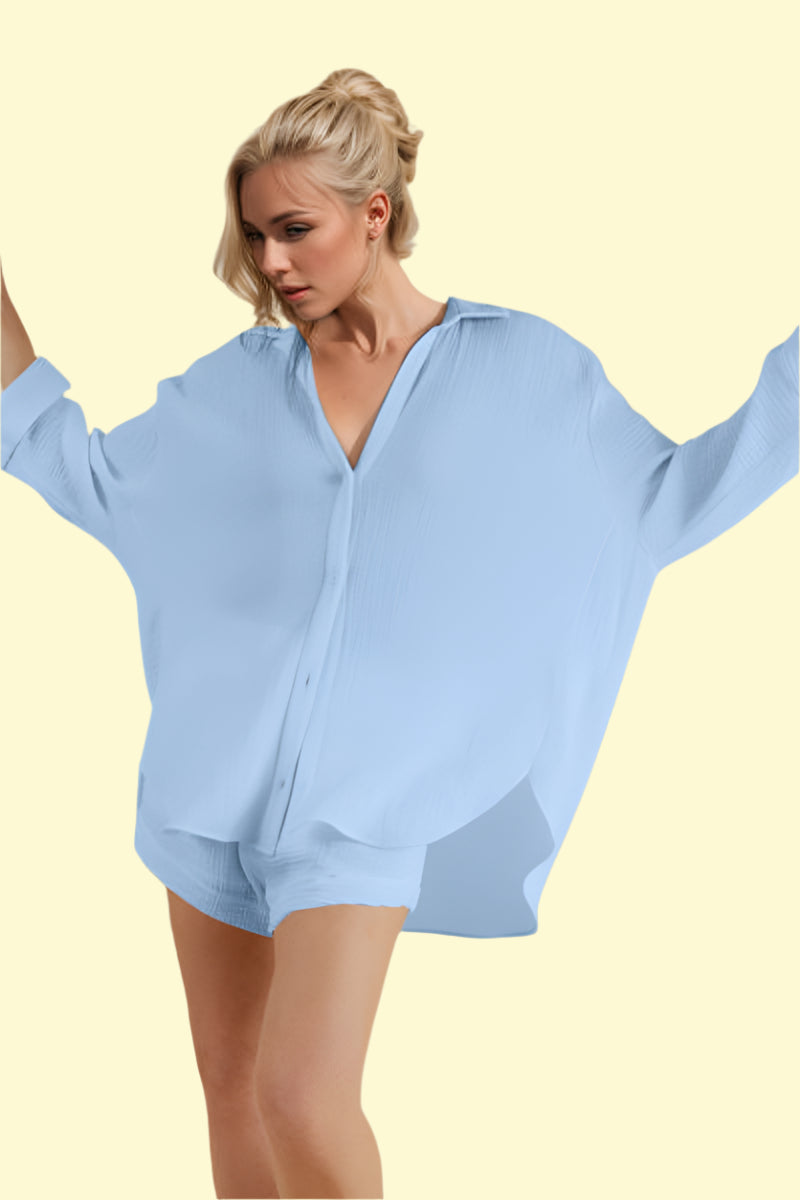 WestCloset flirty two-piece casual set