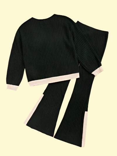 Women’s Fashionable Matching Set with Bootcut Style