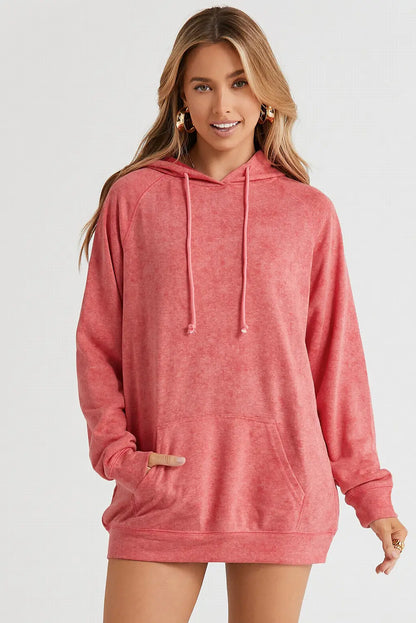 Long Sleeve Front Pocket Hoodie