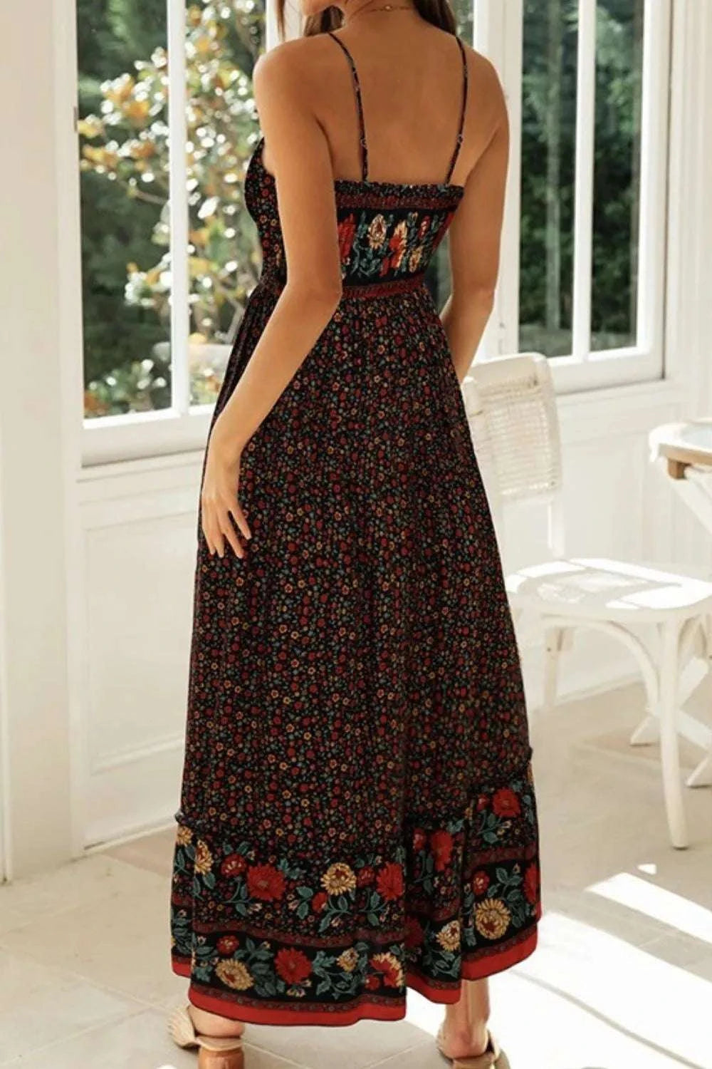 Printed Maxi Cami Dress WESTCLOSET