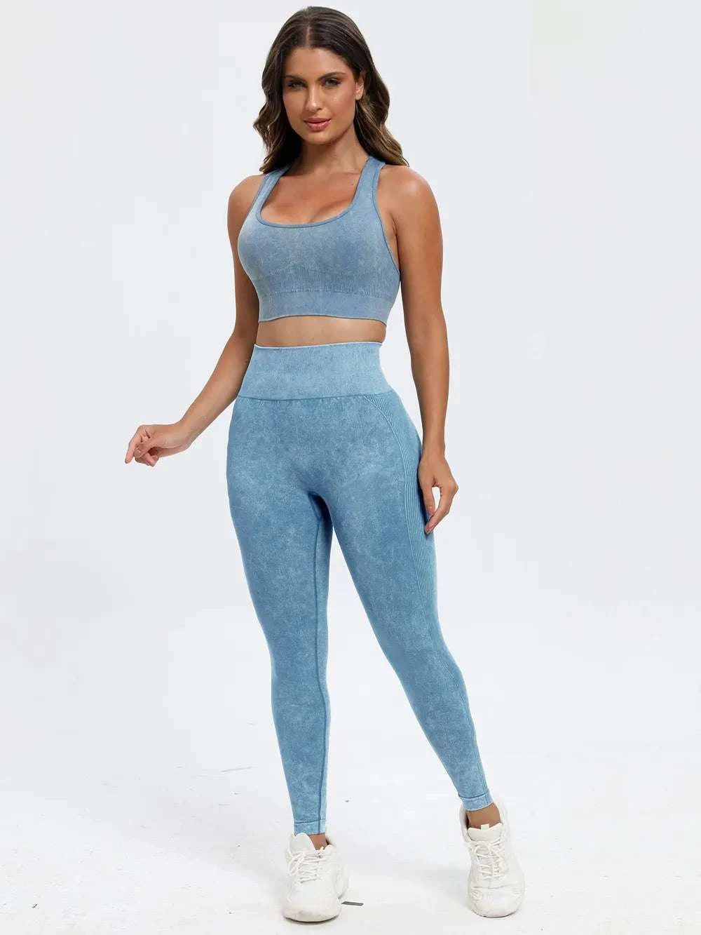 Scoop Neck Wide Strap Top and Pants Active Set WESTCLOSET