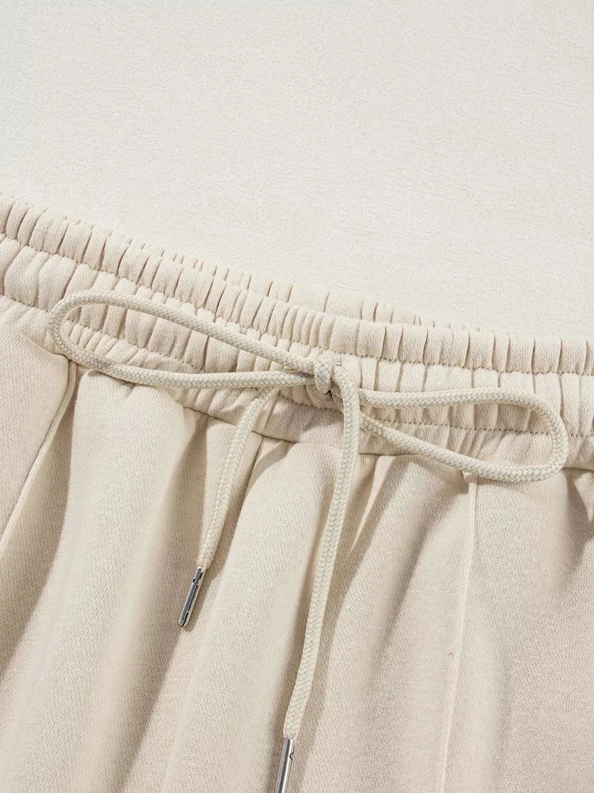 Drop Shoulder Zip Up Jacket and Drawstring Pants Active 2pcs Set WESTCLOSET