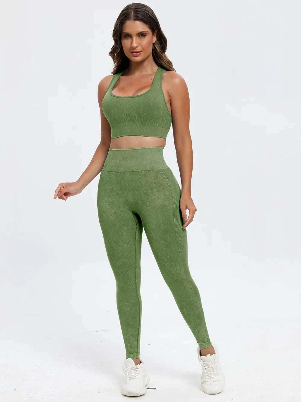 Scoop Neck Wide Strap Top and Pants Active Set WESTCLOSET