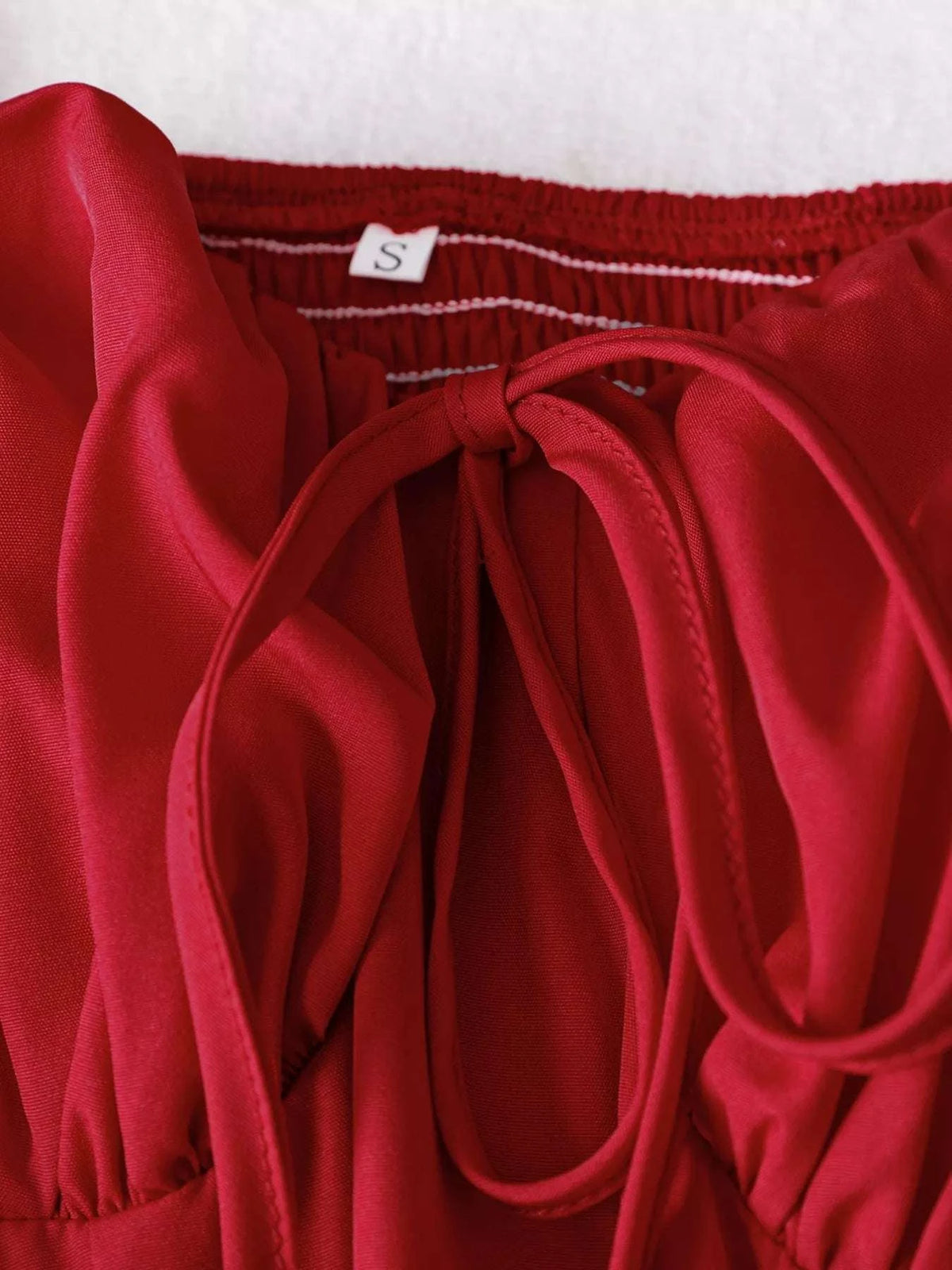 Sweetheart Neckline Flounce Sleeve Dress WESTCLOSET