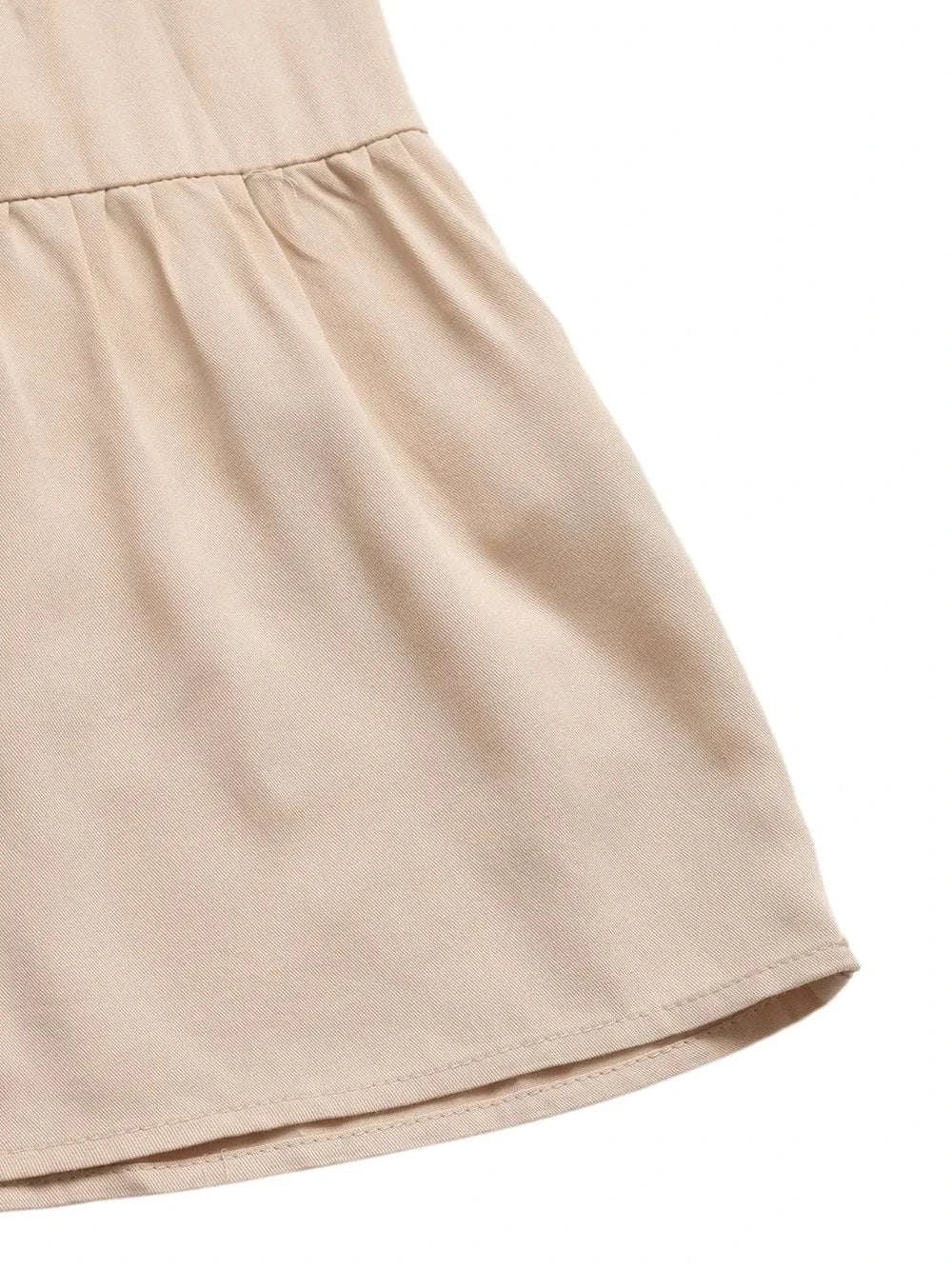 Tie Shoulder Square Neck Tiered Midi Dress WESTCLOSET