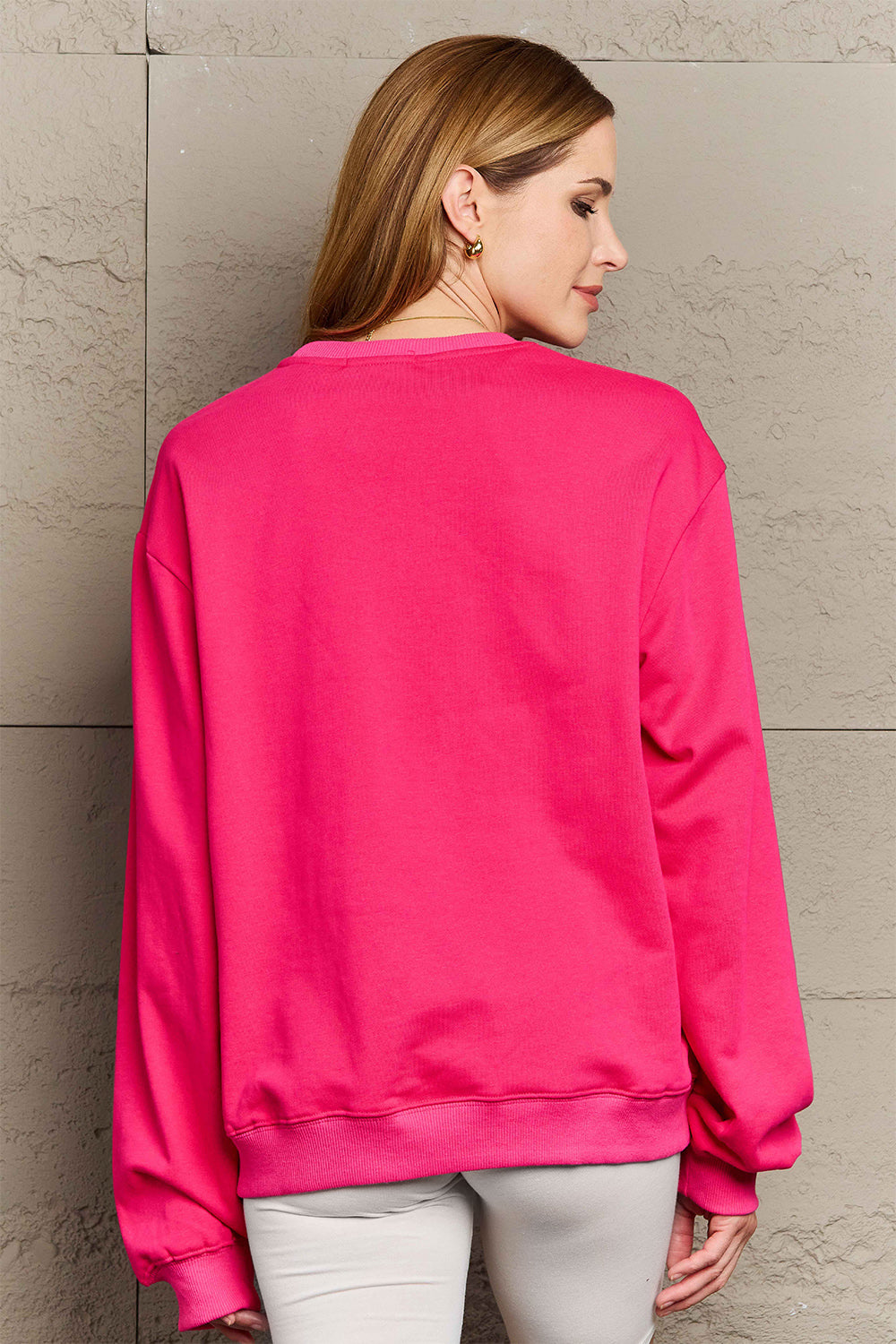 Simply Love Full Size CIAO√î¬∫√ÖRound Neck Sweatshirt