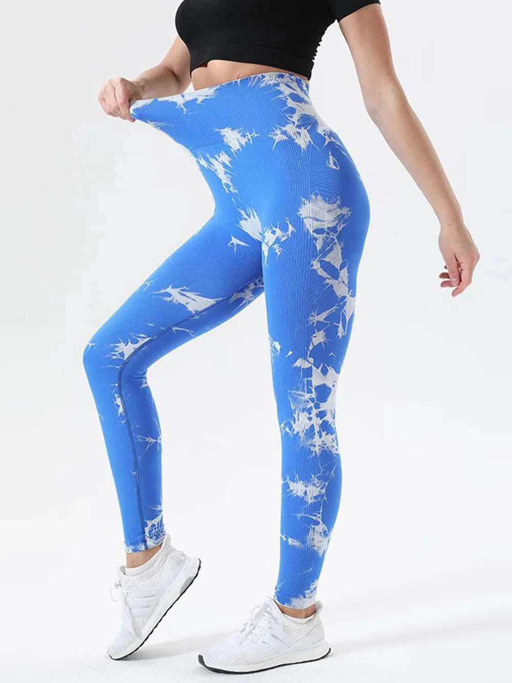 Tie-Dye High Waist Active Leggings WESTCLOSET