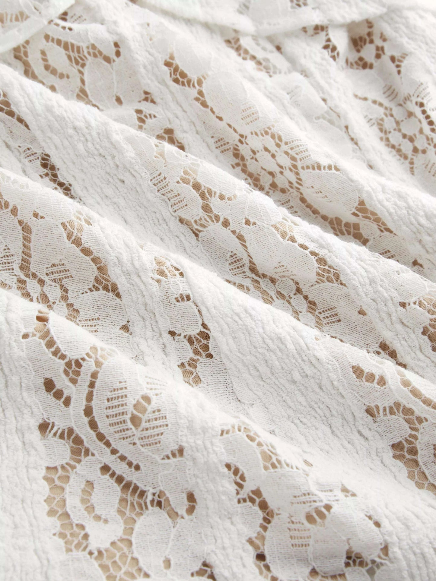 Off-Shoulder Lace Top with Bell Sleeves WESTCLOSET