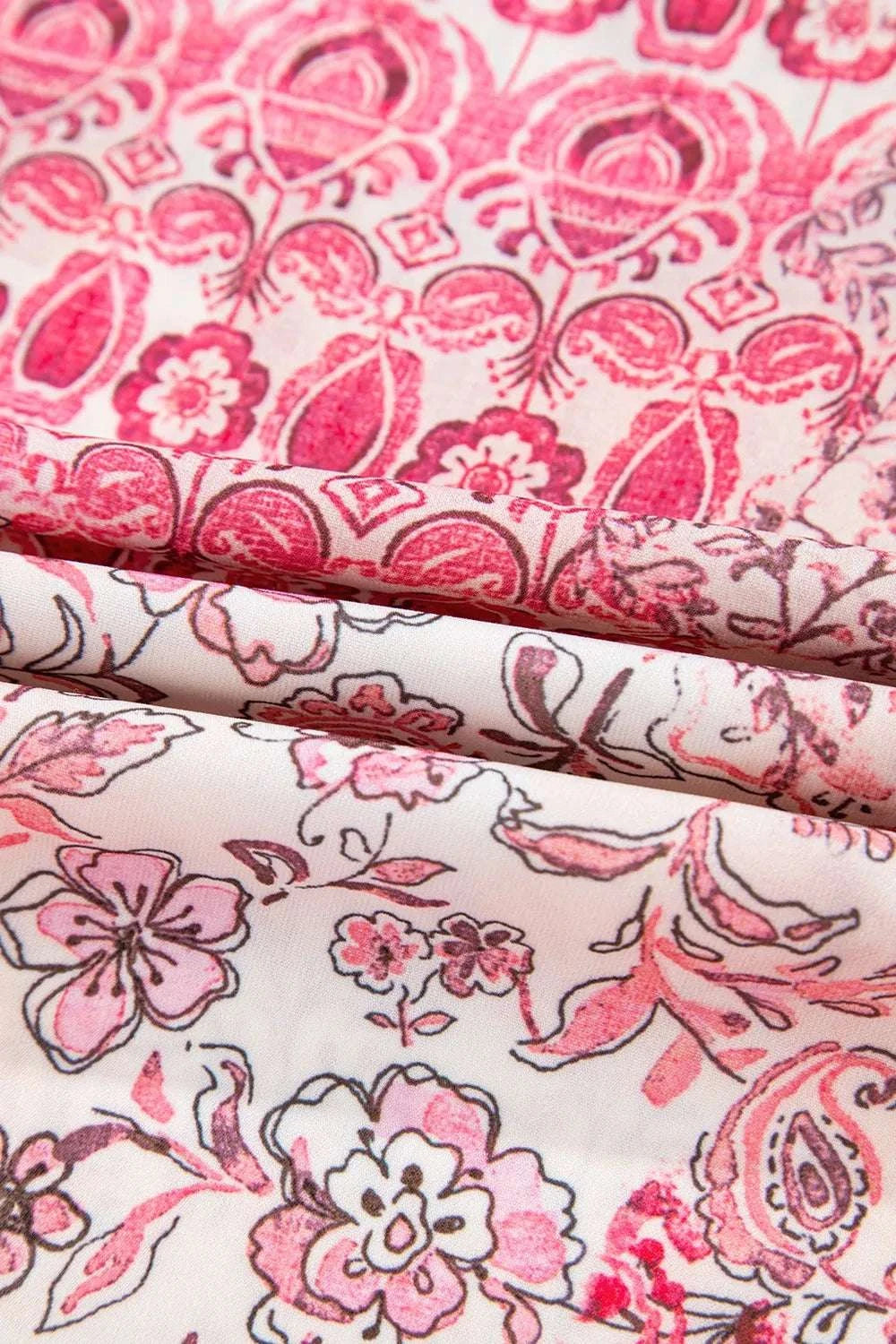 Printed Tassel Drawstring High Waist Maxi Skirt WESTCLOSET