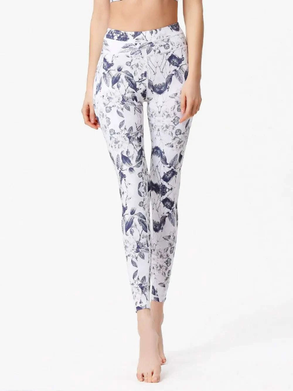 Printed Active High Waist Leggings WESTCLOSET
