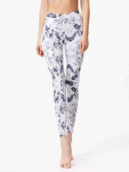 Printed Active High Waist Leggings WESTCLOSET