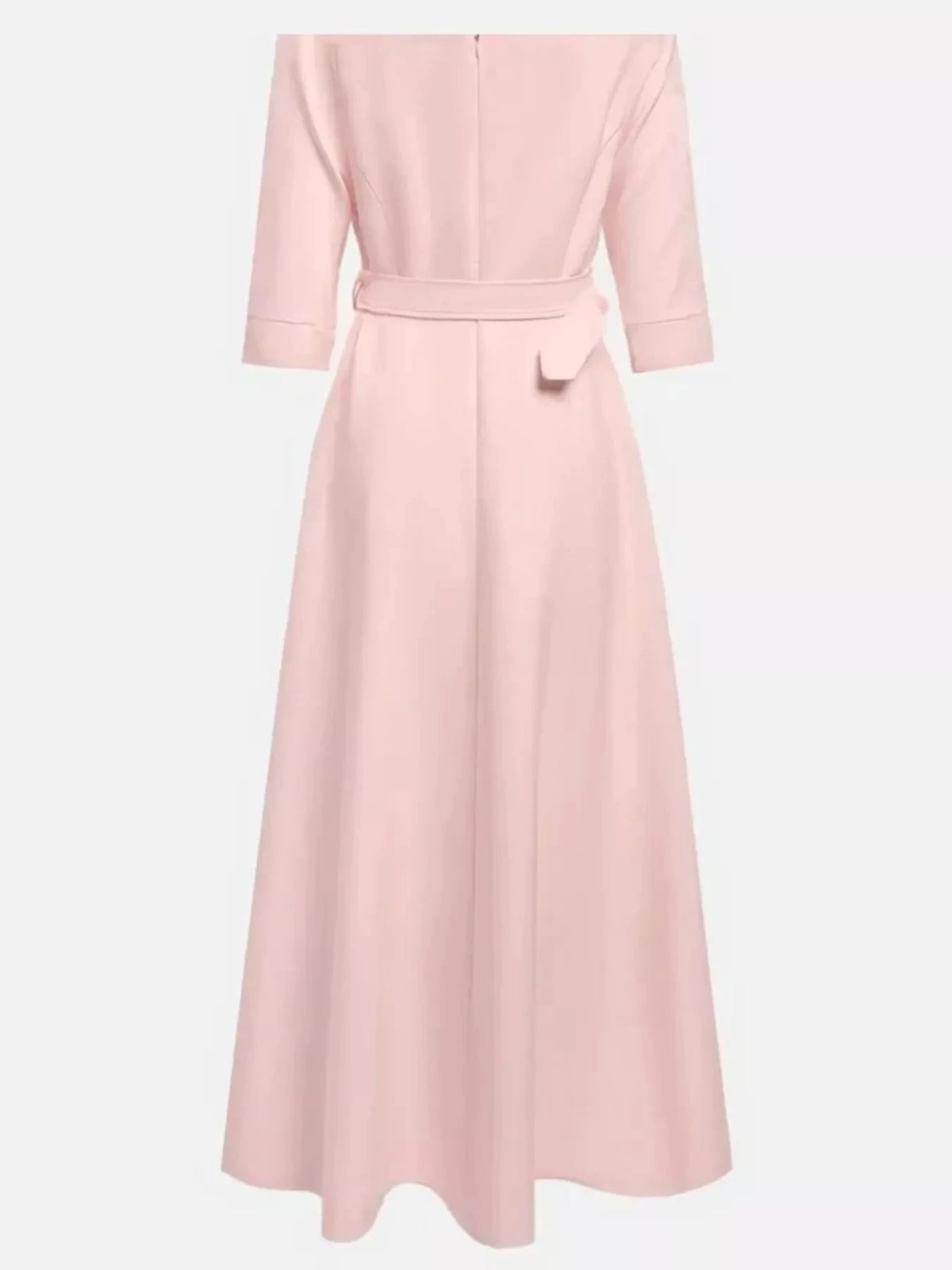 Elegant Off-Shoulder Belted Maxi Dress WESTCLOSET