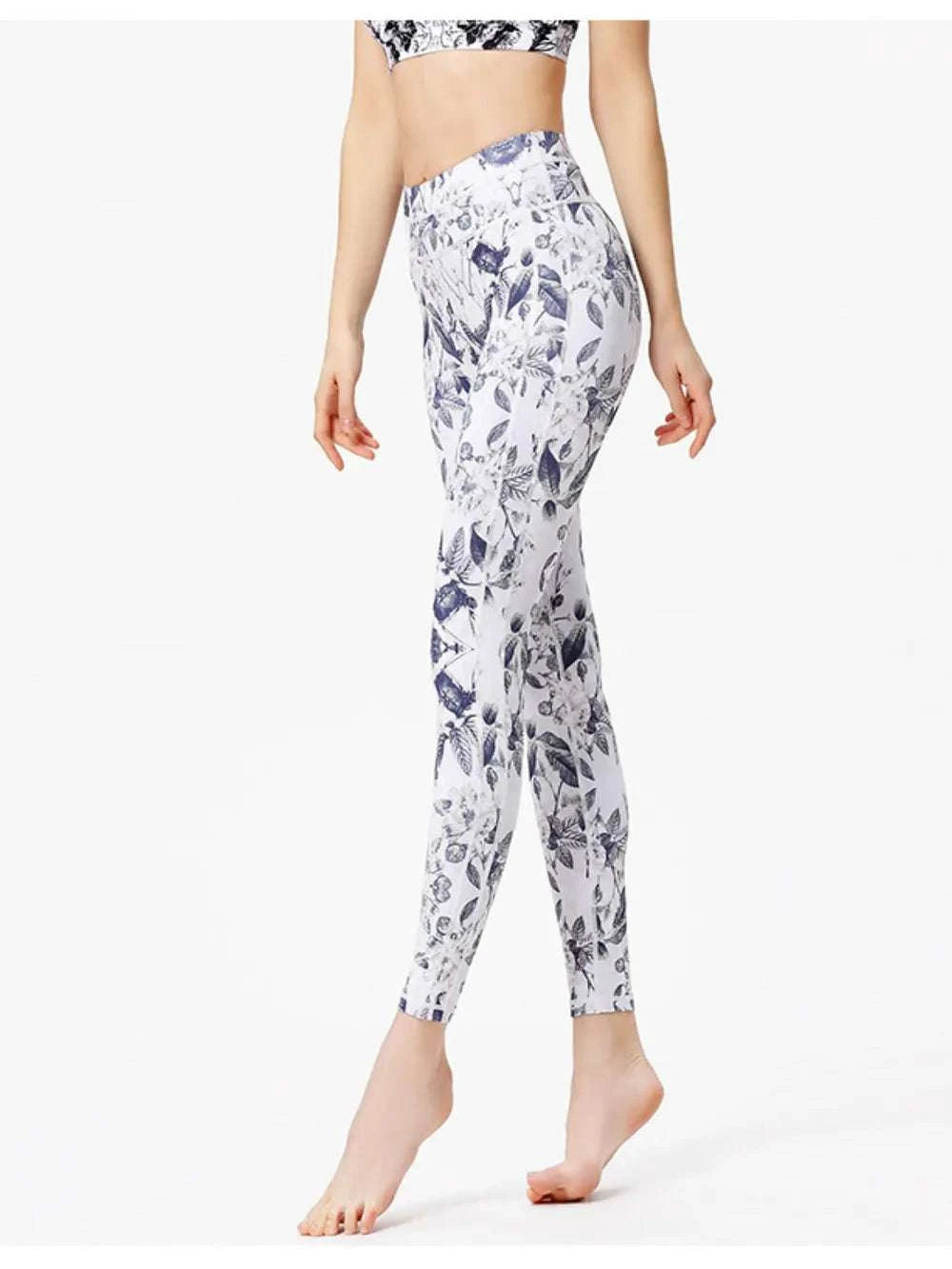 Printed Active High Waist Leggings WESTCLOSET