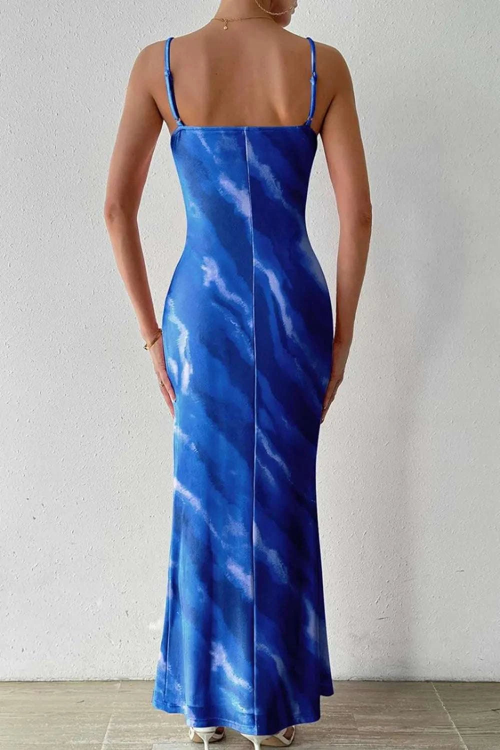 Printed Sleeveless Maxi Cami Dress WESTCLOSET