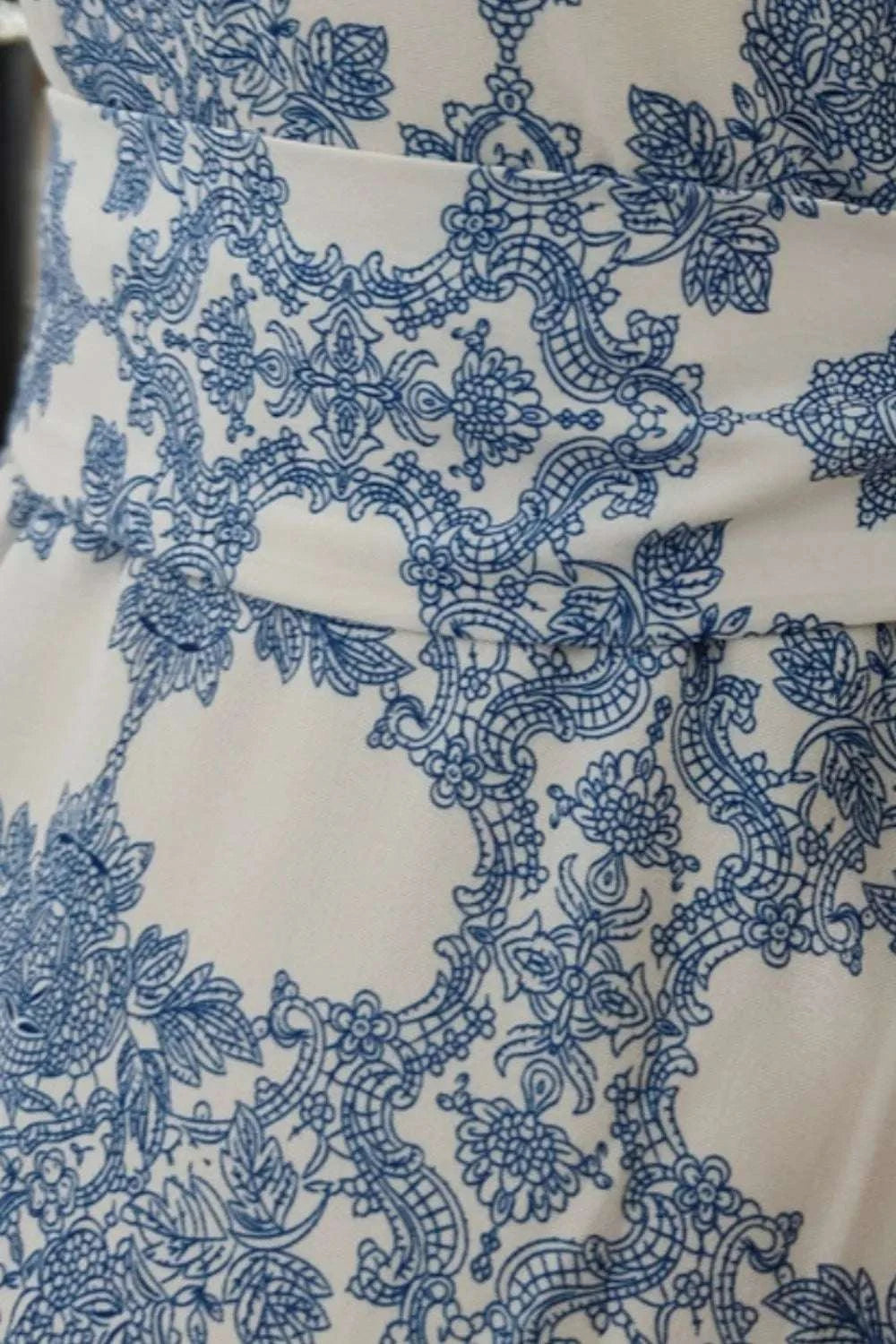 Printed Tied Maxi Cami Dress WESTCLOSET