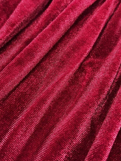 Velvet Long Sleeve Maxi Dress WESTCLOSET