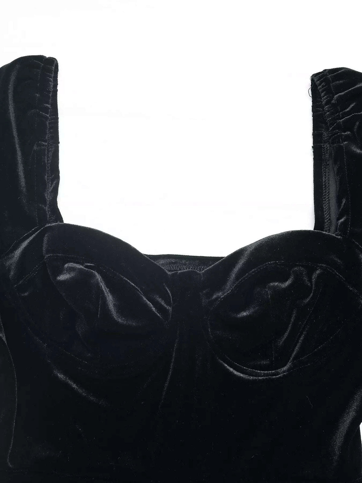 Pleated Hem Sweetheart Neckline Long Sleeve Mini Dress WESTCLOSET