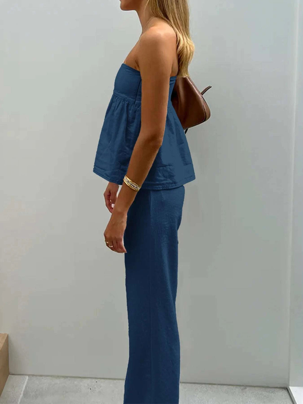 Tube Top and Pants Set WESTCLOSET