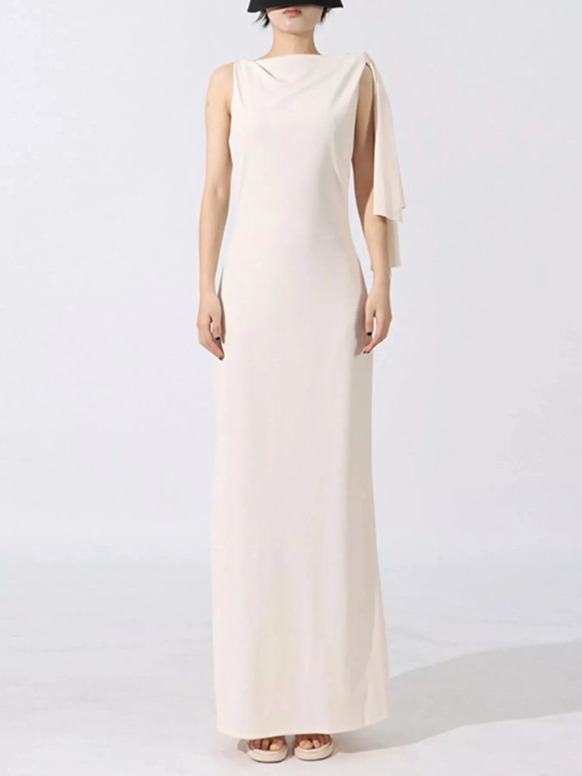 Tie Shoulder Sleeveless Maxi Dress WESTCLOSET