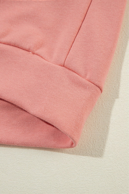 WestCloset Bow Round Neck Long Sleeve Sweatshirt 