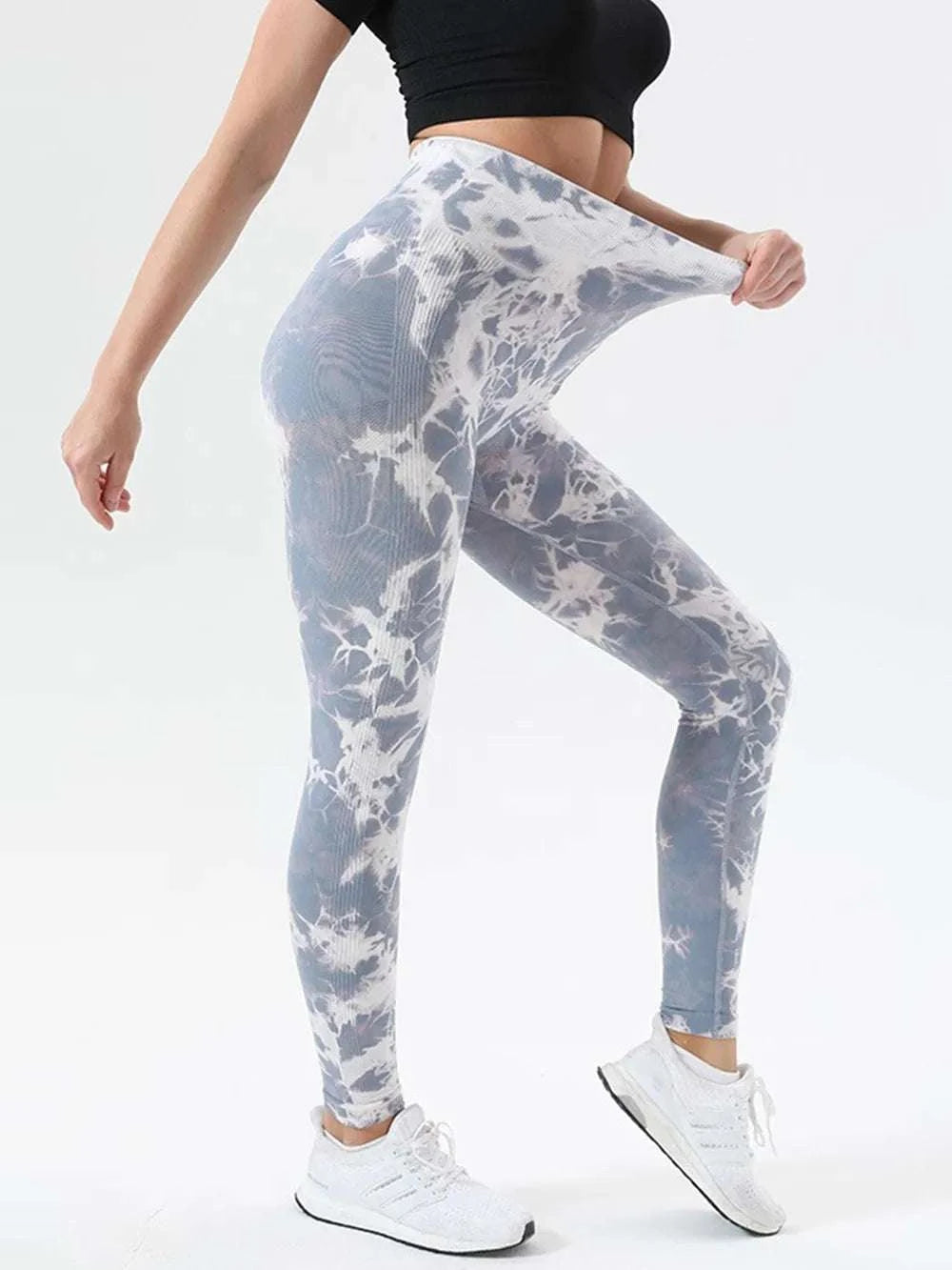 Tie-Dye High Waist Active Leggings WESTCLOSET