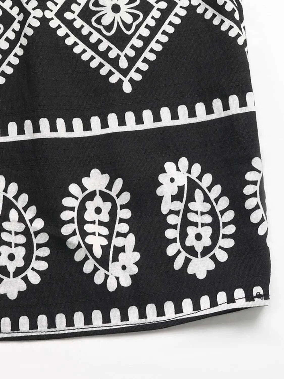 Printed Square Neck Maxi Cami Dress WESTCLOSET